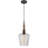 1 - Light Smoke Single Pendant