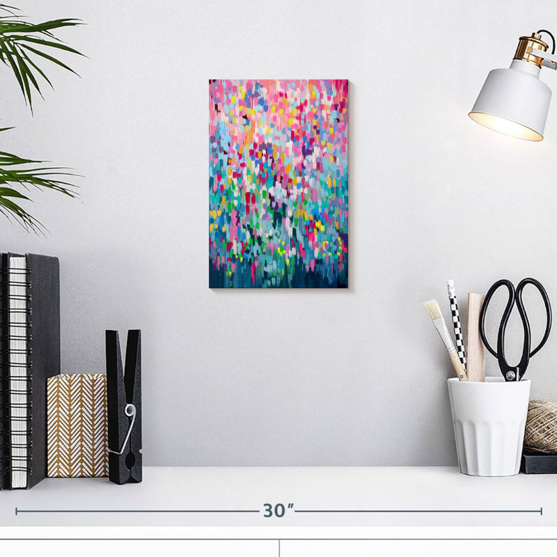 Avery Floral Pixels II, 12" H x 8" W