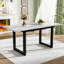 Danesh Extendable Metal Base Dining Table