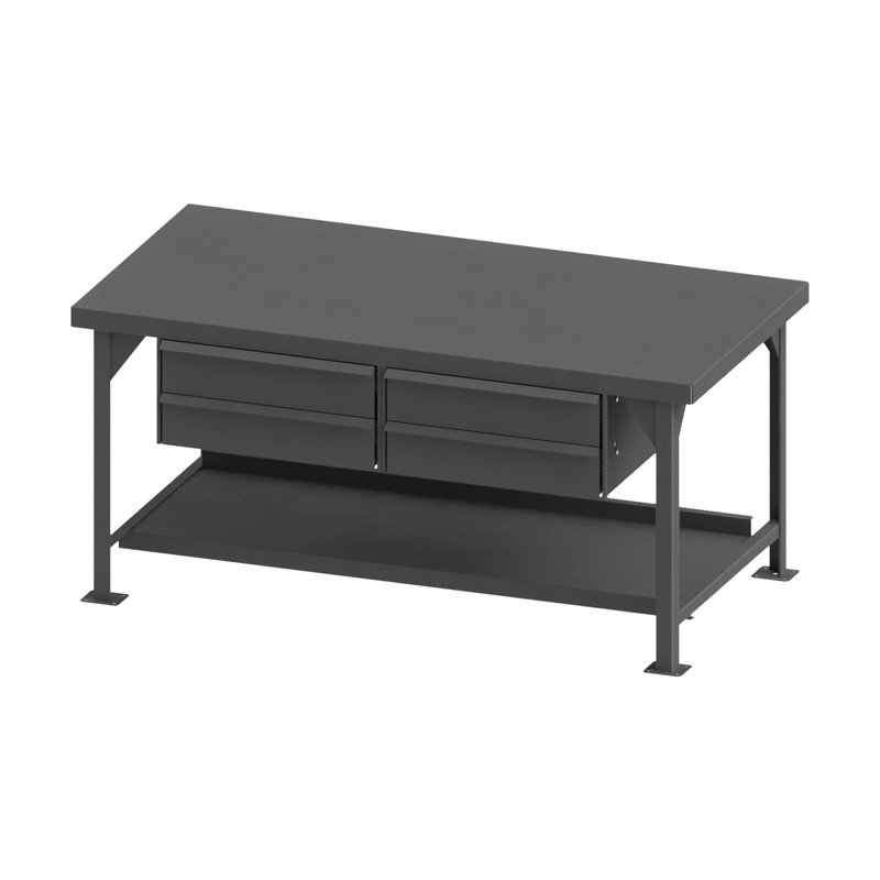 Tarazed 72'' W Steel Top Workbench