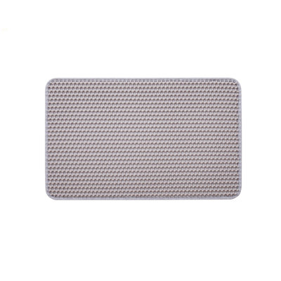 Cat Litter Trapping Mat 24 X 15 In Double Layer Honeycomb Non-Slip & Urine-Proof