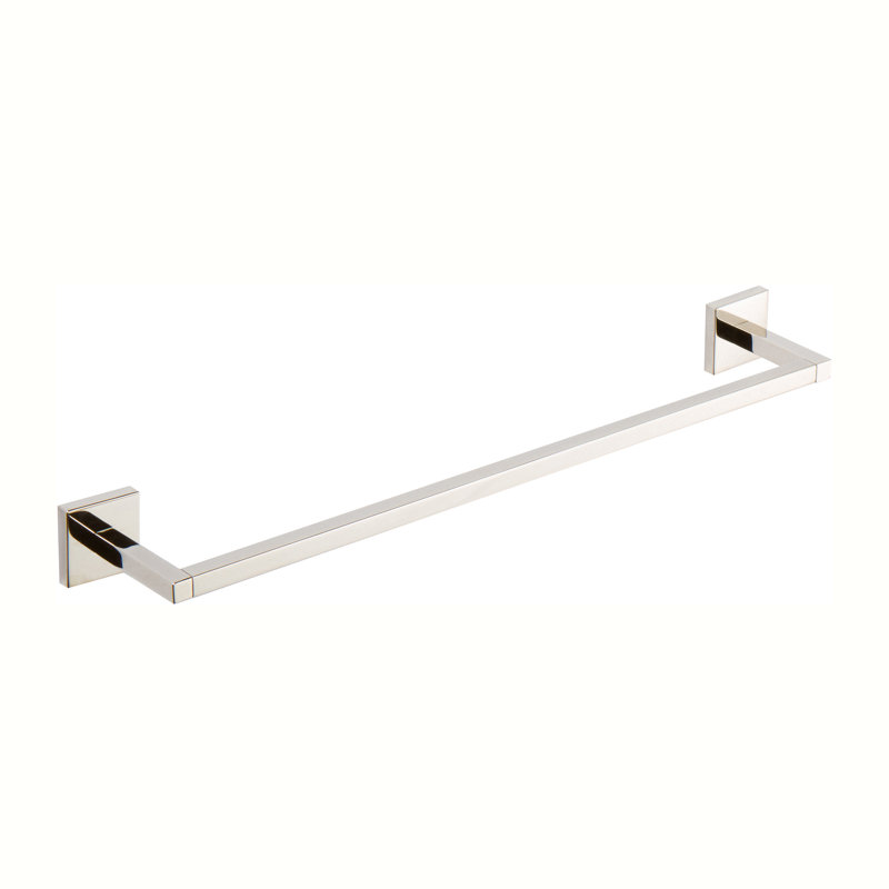 Lineal 24" Towel Bar, 1.8" H x 19.8" L x 3.25" D, Polished Chrome