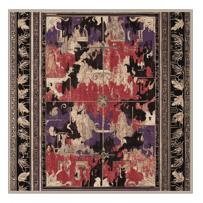 Laurel Crown Rug, Square 8'