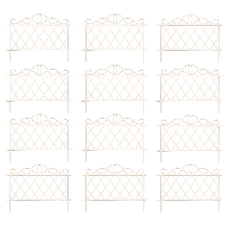Samuel Alexander 27 cm H x 48 cm W Plastic Border Fencing