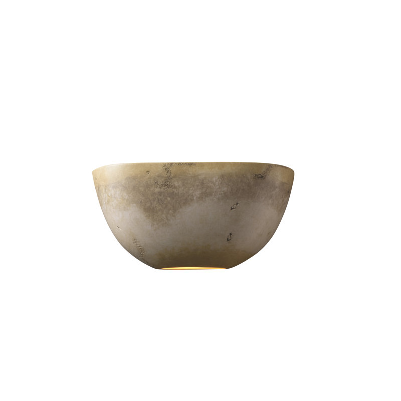 Maarten Ceramic Half Moon, Greco Travertine