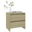 Georgan 45 cm W Bedside Table-274599654-274599659