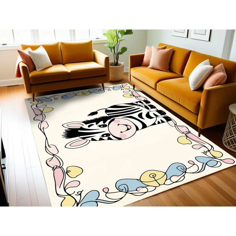 Tapis lavable Indigo, Rectangulaire 8 pi x 10 pi