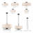 Bazilijus 6 - Light Dimmable Drum Chandelier-1762191428