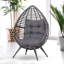 Chaise de terrasse avec coussins Luxembourg-990205794-990205793