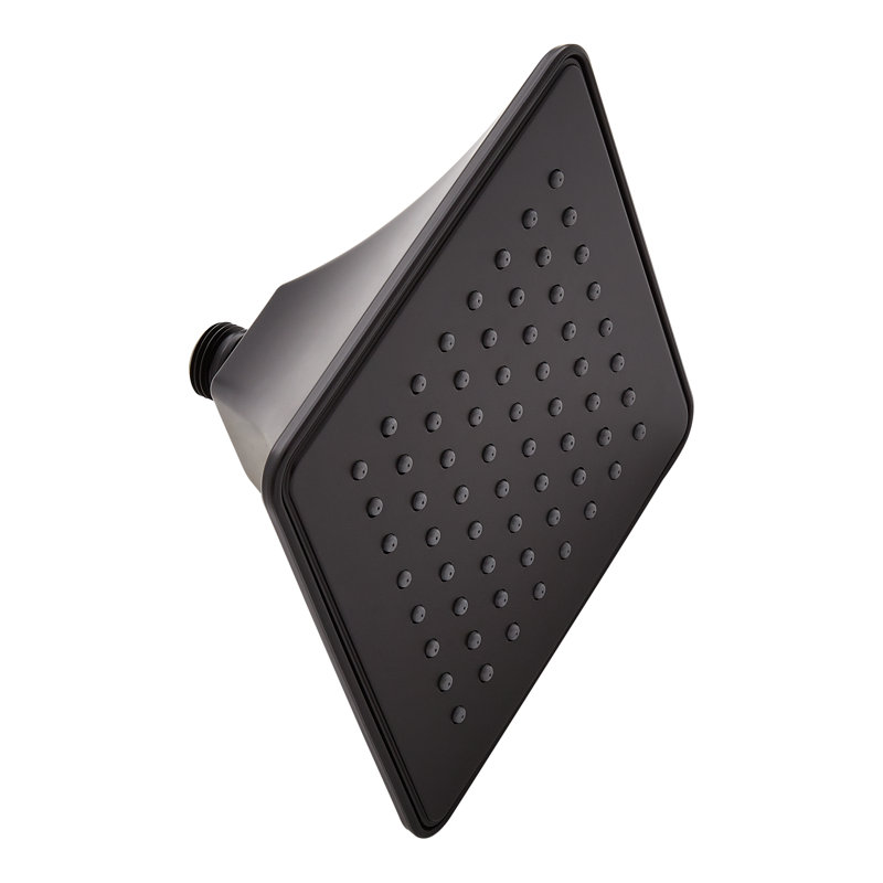 Vilamonte Shower Head and Arm - Matte Black