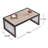 Adelena Rectangular Outdoor Coffee Table , 42.5 " W 24.8 " D