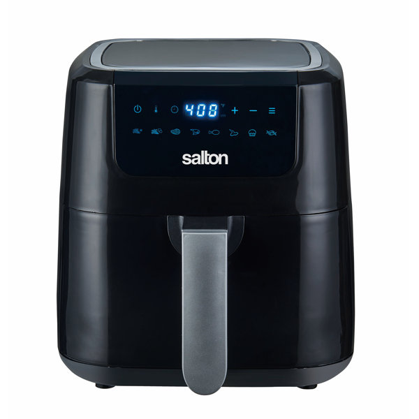 Caynel 5 Quart Digital LED Touch Screen Air Fryer New, 1400W Countertop Oven, Black