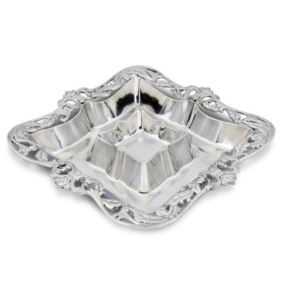Puce et plateau dip Fleur De Lis