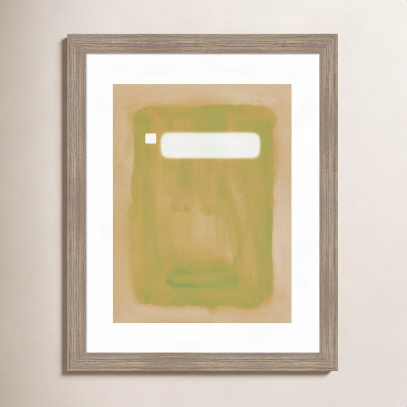 «Focal Point II» par Melissa Wang, impression sur bois encadrée, H 22 po x l 18 po, Brun