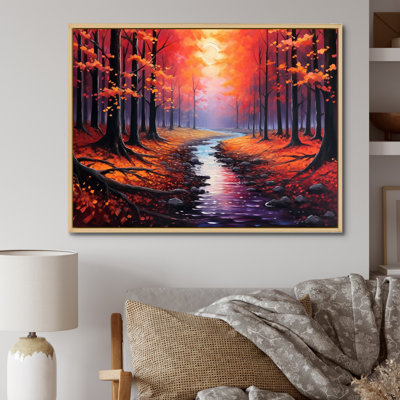 «Enchanted Path II» - campagne imprimée sur toile
