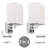Panama Zinc Alloy Armed Sconce