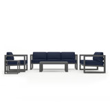 Avion 5 Piece Sofa Seating Group with Sunbrella Cushions