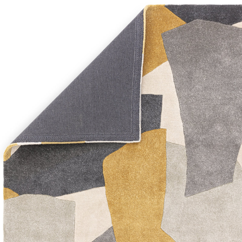 Mitrea Abstract Recycled P.E.T Hand Woven Area Rug, Rectangle 200 x 290cm