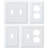 Classic Beadboard 1-Gang Duplex Outlet Wall Plate
