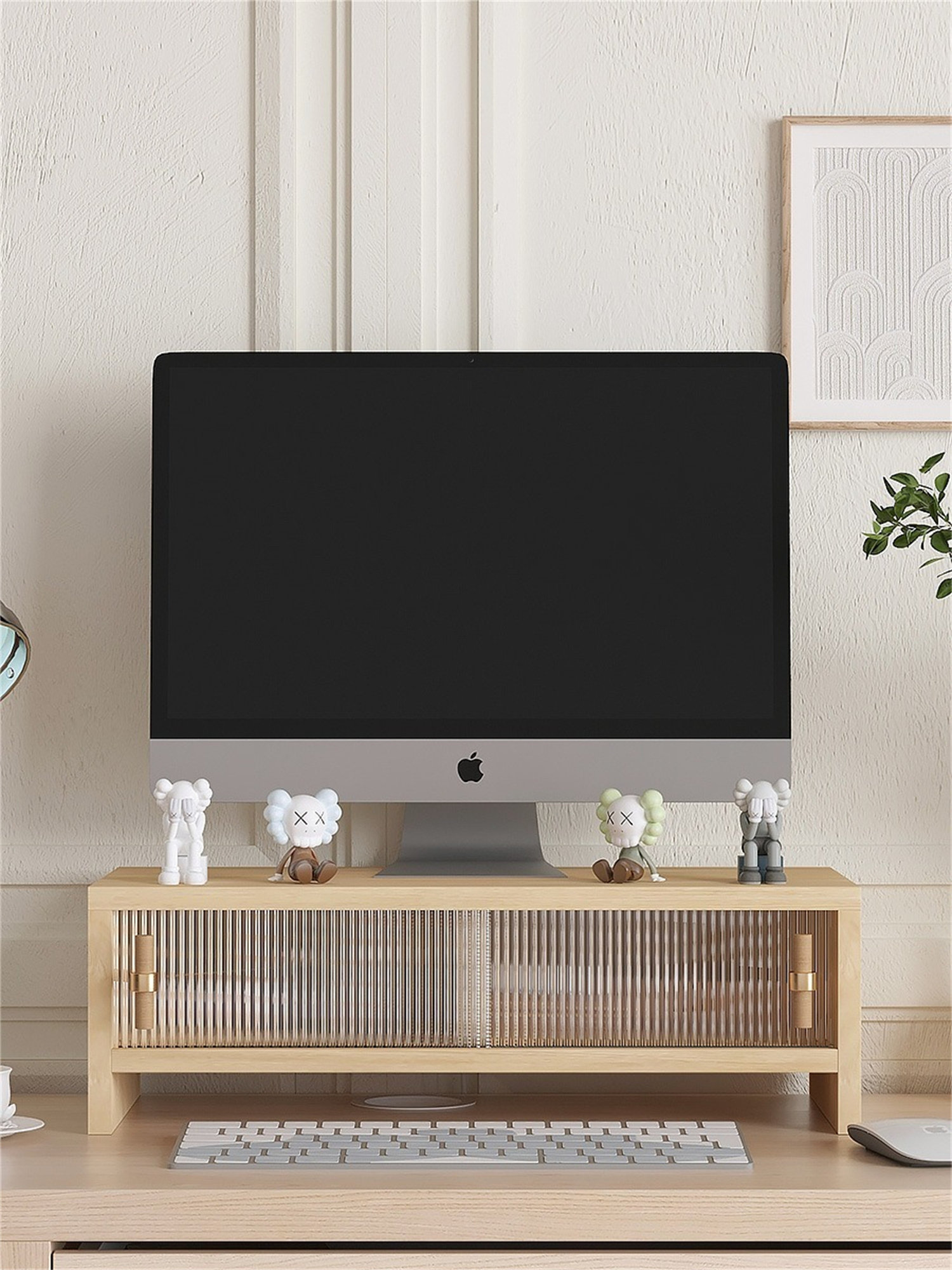 Latitude Run® Aisne Desktop Computer Monitor Riser Stand - Wayfair Canada