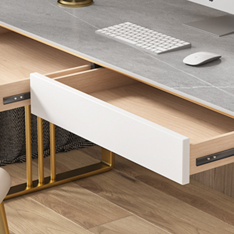 Bureau multifonctionnel unique, 32.67" H x 55.11" W x 23.62" D