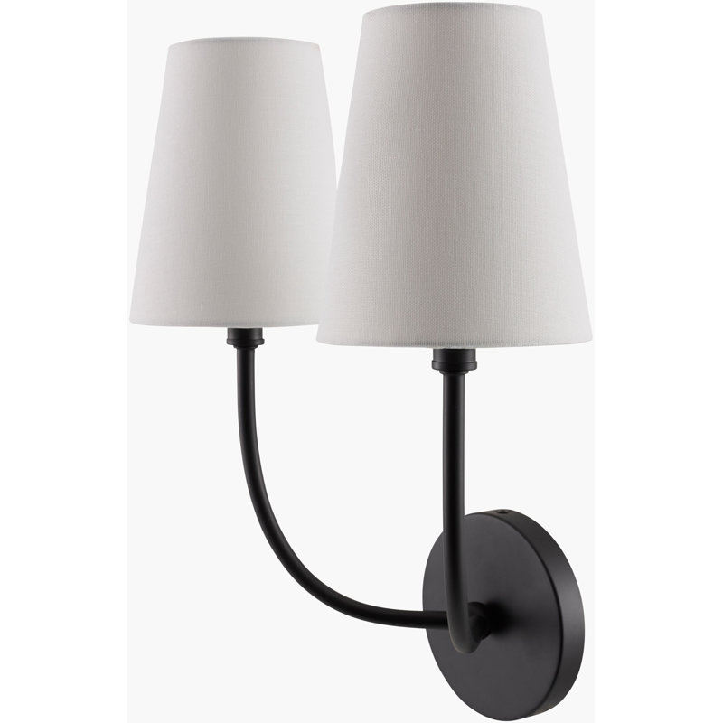 Fairhaven Wall Sconce, Black