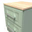Aalysia 37cm W Manufactured Wood Bedside Table