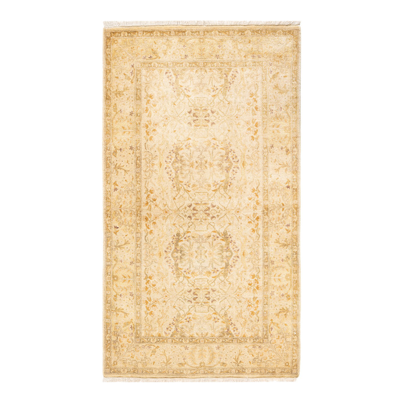 Classic One-of-a-Kind 3' 3" x 5' 2" Hand Knotted Area Rug