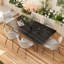 Table de salle à manger extensible en pierre frittée convenant à 8 à 10 personnes-1881231687
