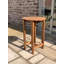 Oakengates Round Solid Wood Outdoor Bar Table-877267975
