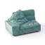 Ensemble de canapés d'angle entièrement modulables, canapé-lit vert menthe surdimensionné à assise profonde et profil bas, canapé modulable à combinaison libre avec coussins rembourrés amovibles pour salon