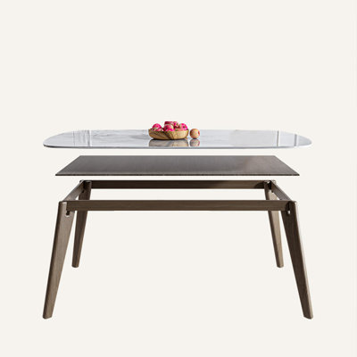 Sintered Table Rubberwood Chairs Sophisticated