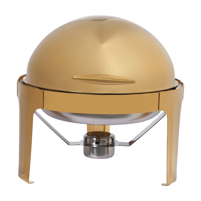 Chauffe-plat rond en acier inoxydable 9,51 pte
