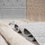Tapis d'intérieur / extérieur blanc / géométrique, collection-822822380