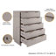 Commode en gris clair-1177086237