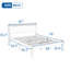 Lit plateforme en bois massif Julianne-457912777-457912776