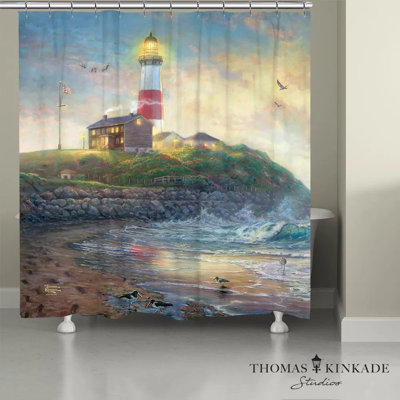 Rideau de douche Thomas Kinkade