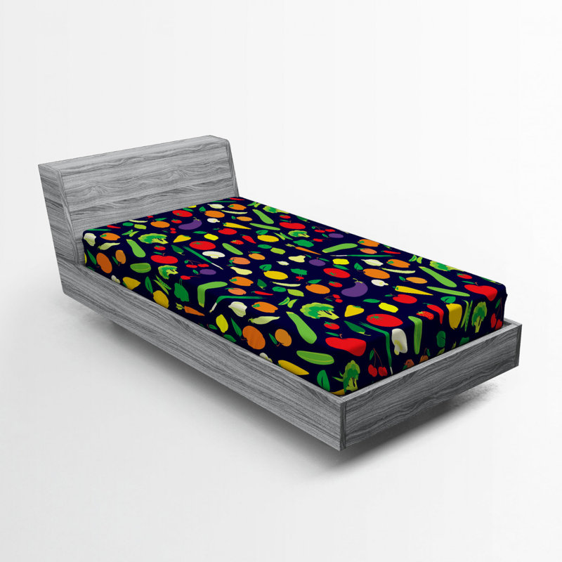 Microfiber Fitted Sheet, Twin Fitted Sheet
