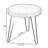 Akwasi Solid Wood Tray Top End Table Set