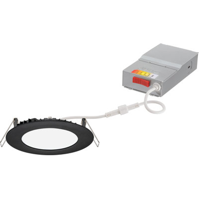 The WF4 LED Round 120 Volts LED Recessed Downlight, 2700K/3000K/35000K/4000K/5000K-Triac Dimming