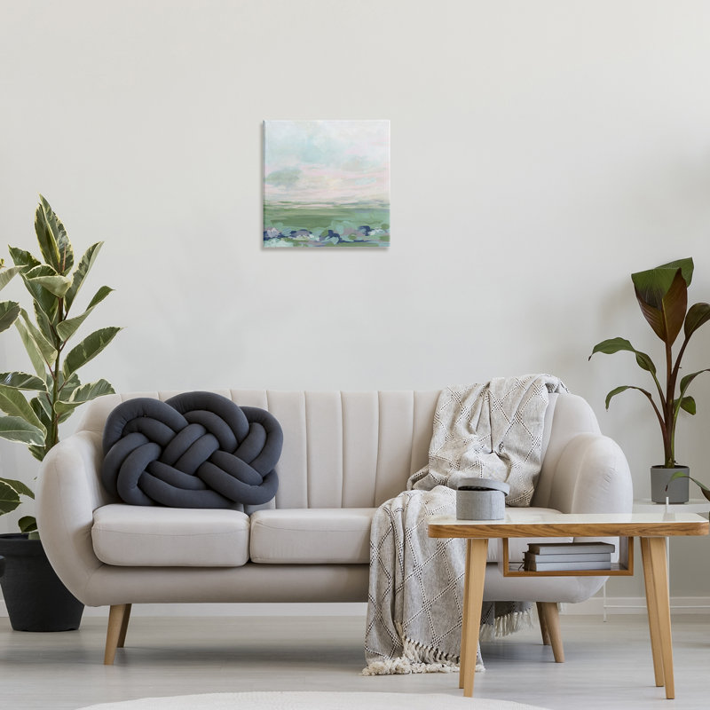 Art mural sur toile Grassland Sky Gradient par June Erica Vess, H 17 po x l 17 po