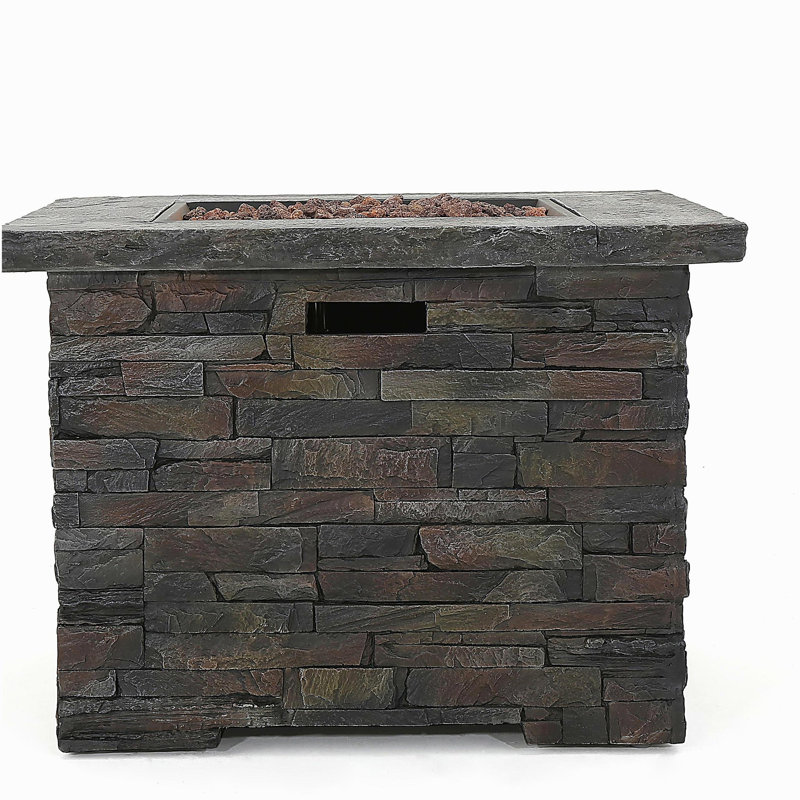 Foyer carré 35 pouces Mgo - 40 000 BTU