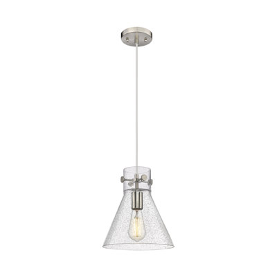 Newton Cone 1 Light Cord Hung Pendant