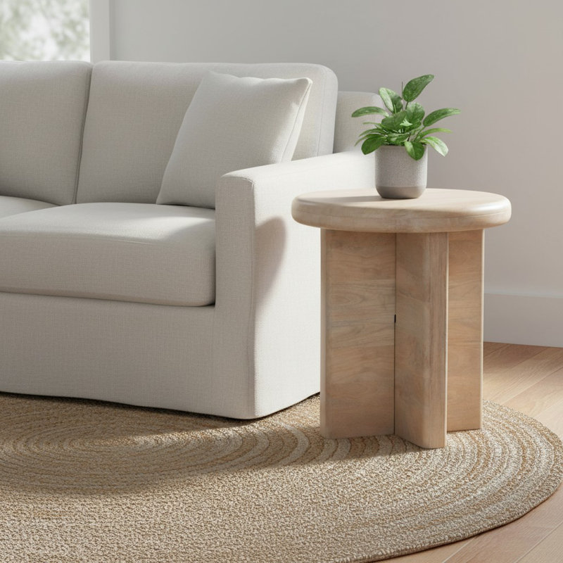 Round Accent_End Table
