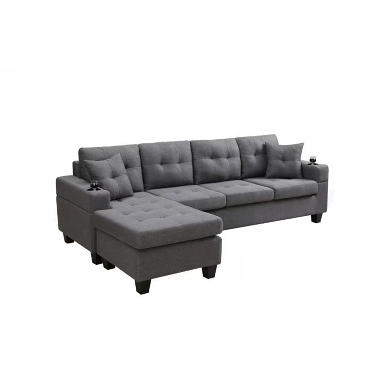 MEGA Sectional Sofa Left With Footrest