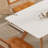 Rectangular rock plate dining table sets-106687008