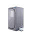 Portable Steam Grey Mini Plus - Spa personnel avec générateur et télécommande. Chaise pliable. Installation facile. Chauffage rapide. Ul accrédité. Tissu. 360 degrés. Element. Améliore la douceur de la peau