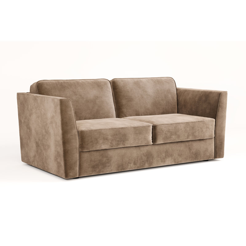 Jay-Be® Elegance Sofa Bed with e-Sprung™ Mattress - Three seater - Luxe Velvet, Mink