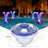 Floating Spray Fountain with Lighting