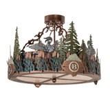 Taya 4 - Light Semi Flush Mount